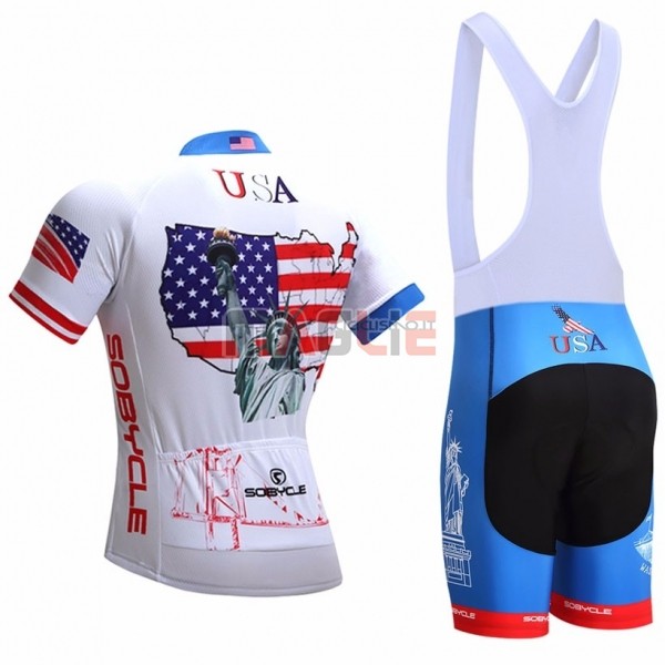 Maglia USA Manica Corta 2018 Bianco